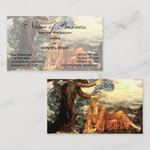 Earthbound von Evelyn De Morgan Visitenkarte