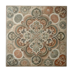 Earthen Bohemisch Maximalist Fliese