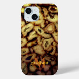 Earthen Green Quarz Agates Monogramm Case-Mate iPhone Hülle