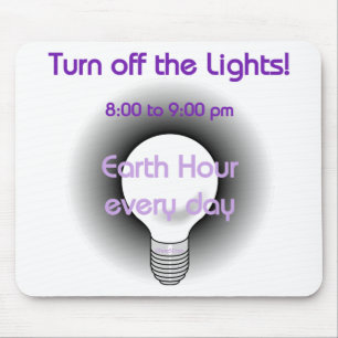 EarthHour4 Mousepad