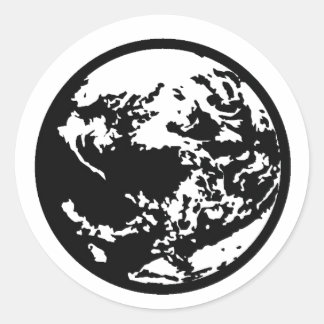 EarthMother Runder Aufkleber