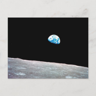 Earthrise Feiertagspostkarte