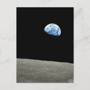 Earthrise Postkarte