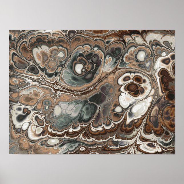 Earthstone Marmor Flow Poster (Vorne)