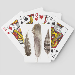 Earthtone Feathers II Spielkarten