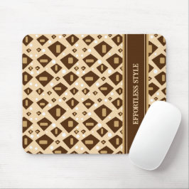 Earthtone Geometry Mousepad
