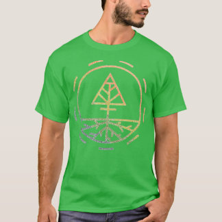 EarthTree Chakra Tree of Life Alchemy Vier Element T-Shirt