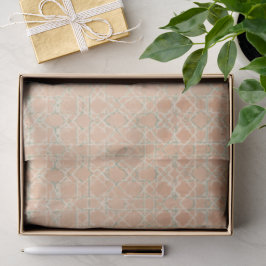 Earthy Arabesque | Terracotta & Sage Seidenpapier