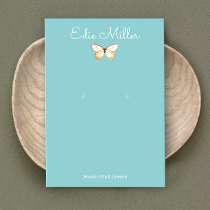 Earthy Bohemisch Butterfly Earring Display