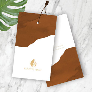Earthy Boho Cloud Logo Hang Tag