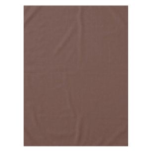 Earthy Dark Brown Solid Color Sepia 019-27-14 Tischdecke