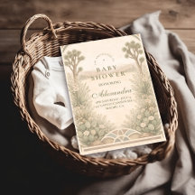 Earthy Desert Meadow Baby Shower