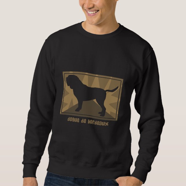 Earthy Dogue de Bordeaux Sweatshirt (Vorderseite)