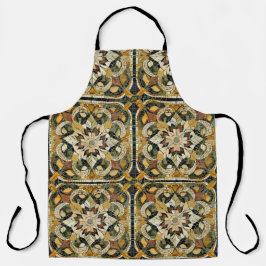 Earthy Elegance Mosaic Schürze