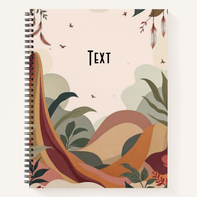 Earthy Escape Notizbuch (Vorderseite)