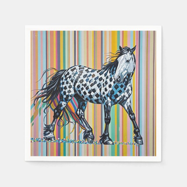 Earthy Essence Rustic Wall Art Serviette (Vorderseite)