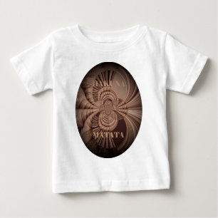 Earthy Hakuna Matata Art Print Baby T-shirt