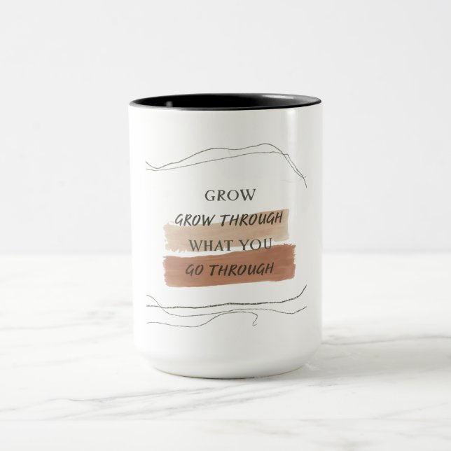 Earthy Minimalist Inspirational Quote Design – Cal Tasse (Zentrum)