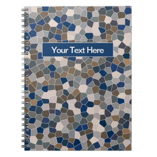 Earthy Multicolored Pattern Notizblock