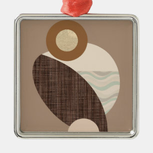 Earthy Shapes Ornament Aus Metall