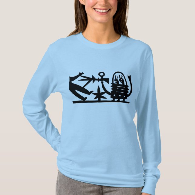 Eartlings passen auf T-Shirt (Vorderseite)