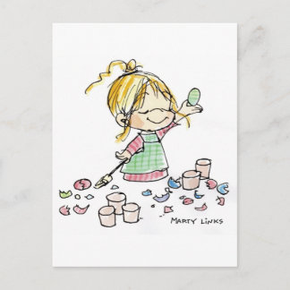 EAS-001 - Färbereier Postkarte