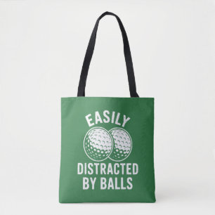 Easily abgelenkt durch Bälle Lustiger Golfball Gol