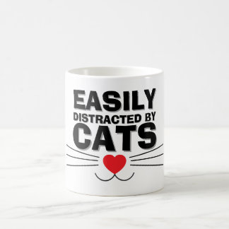 Easily Distracted by Cats Mug | We Are All Mugs Kaffeetasse