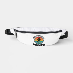 Easily Distracted By Fußball Vintage-Shirt-Design  Bauchtasche