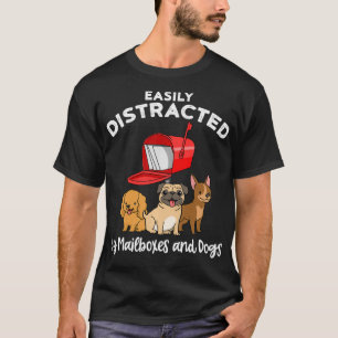 Easily Distressed Durch Briefkästen Und Hunde Für  T-Shirt