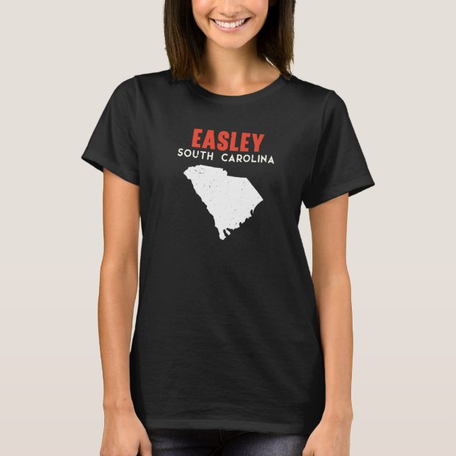 Easley South Carolina USA State America Travel   T-Shirt (Vorderseite)