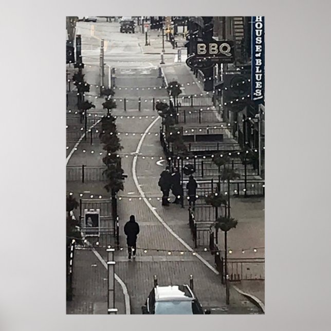 "East 4th Street Morning" Fotografie Poster (Vorne)