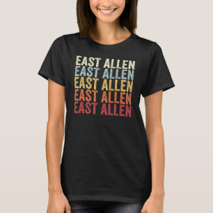 East Allen Pennsylvania East Allen PA Retro Vintag T-Shirt