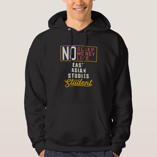 East Asian Studies Major Studen Graduation Hoodie (Vorderseite)