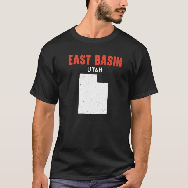 East Basin Utah USA Staat America Travel Utahan T-Shirt (Vorderseite)