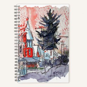 "East Berlin Happy" von Larry Lerew 170420 Notizbuch