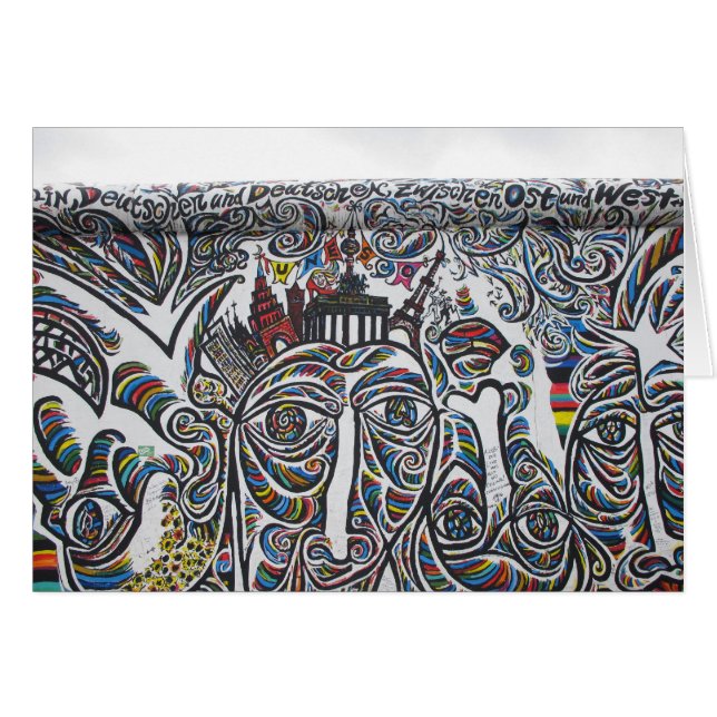 East Berlin Wall Graffiti (Vorderseite (Horizontal))