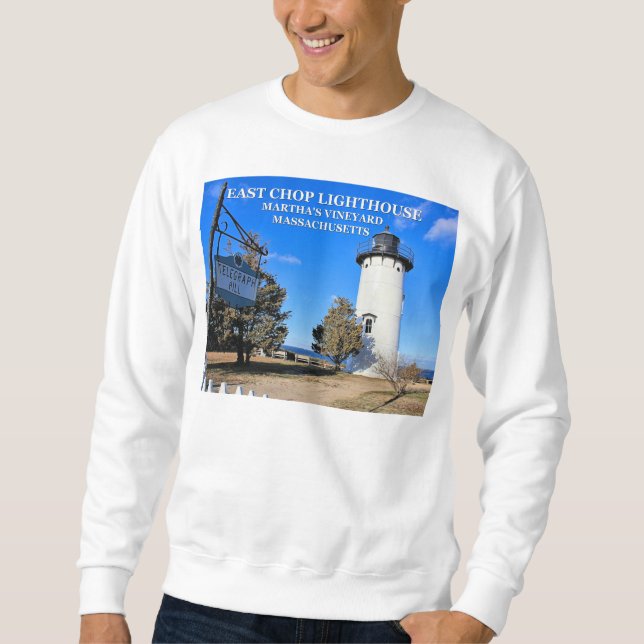East Chop Lighthouse, Massachusetts Sweatshirt (Vorderseite)