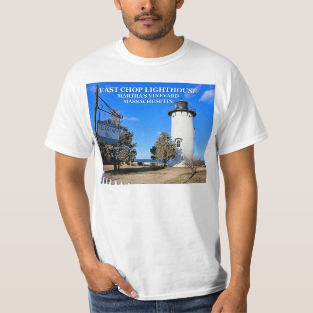 East Chop Lighthouse, Massachusetts T - Shirt (Vorderseite)