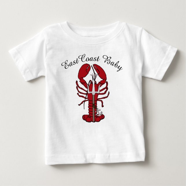 East Coast Baby Lobster Nova Scotia Halifax Kanada Baby T-shirt (Vorderseite)