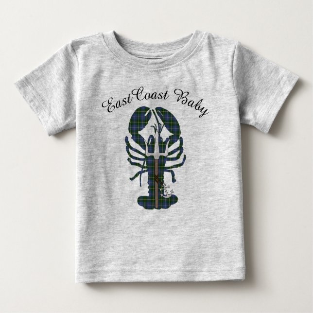 East Coast Baby Lobster Nova Scotia Halifax Kanada Baby T-shirt (Vorderseite)