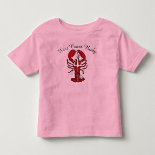East Coast Baby Lobster Nova Scotia Kanada Kleinki Kleinkind T-shirt