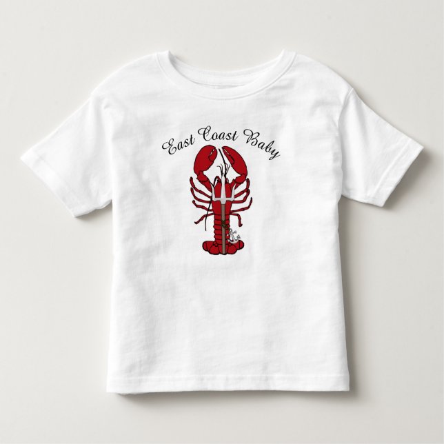East Coast Baby Lobster Nova Scotia Kanada Kleinki Kleinkind T-shirt (Vorderseite)