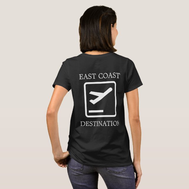  East Coast Destination Nova Scotia Shirt (Schwarz voll)