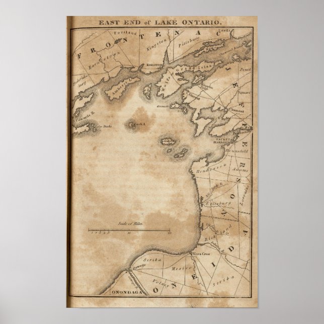 EaSt. Ende des Ontariosees Poster (Vorne)