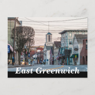 East Greenwich RI Postkarte