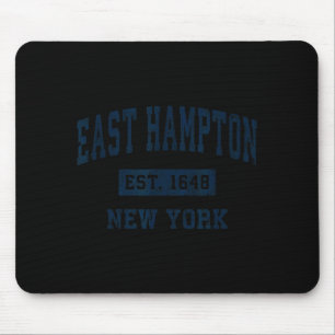 East Hampton New York Ny Vintage Srts Design Nav Mousepad