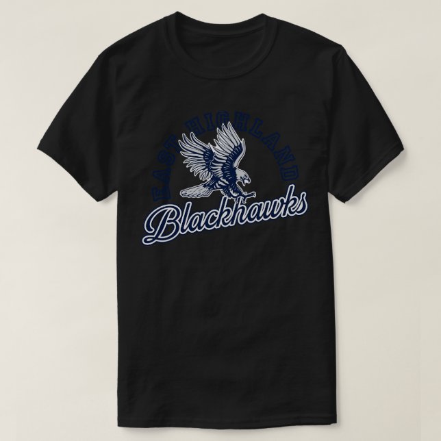 East Highland Blackhawks T-Shirt (Design vorne)
