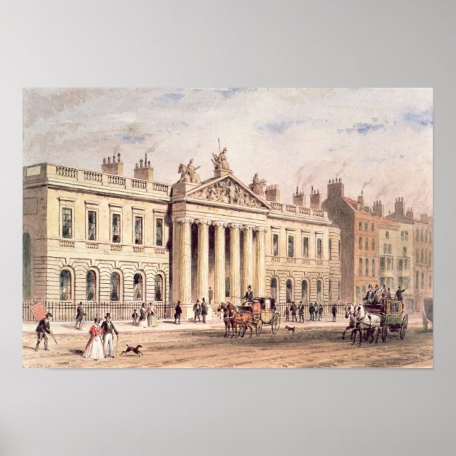 East India House, Leadenhall Street Poster (Vorne)
