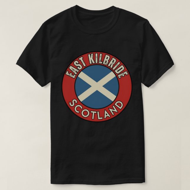 East Kilbride, Schottland T-Shirt (Design vorne)